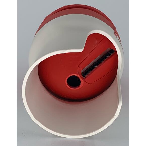 Tupperware Vegetable Cutter Spiralizer Handy Veggie Noodle Cutting Tool Red - Picture 5 of 13